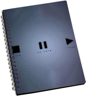 

Rangeele Inkers A5 Notebook(Life buttons, Multicolor)