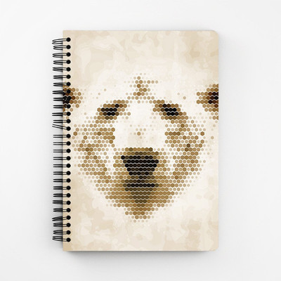 

RAYITE A5 Diary(Polar Bear Geometric, Multicolor)