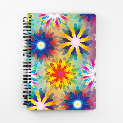 

RAYITE A5 Diary(Look Into The Flower, Multicolor)
