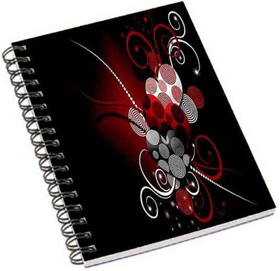 

Shopmania A5 Notebook(Design, Multicolor)