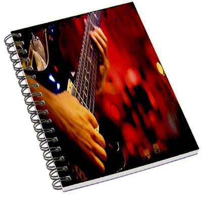 

Shopmania A5 Notebook(Guitar 2, Multicolor)