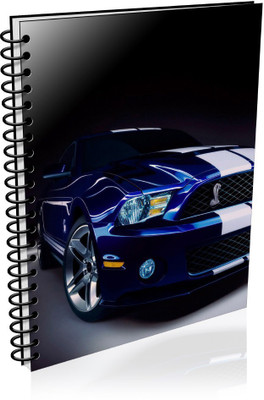 

VenTechno A5 Diary(Car A5 - Diary (Spiral Bound), Multicolor)