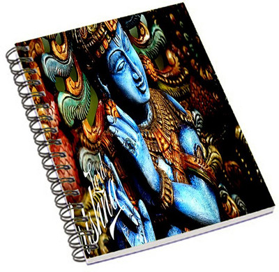 

Shopmania A5 Notebook(Shree Krishna, Multicolor)