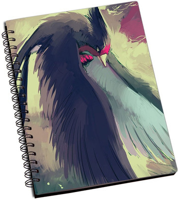 

Rangeele Inkers A5 Notebook(Awesome Bird Painting, Multicolor)