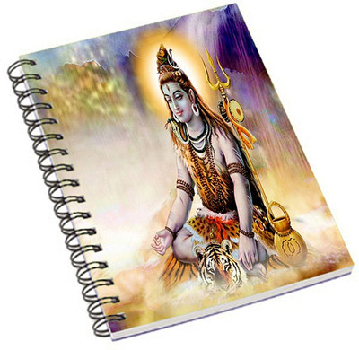 

Shopmania A5 Notebook(lord Shiva4, Multicolor)