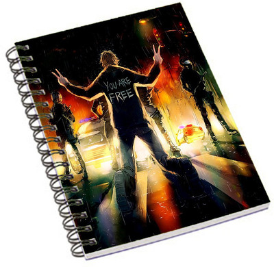 

Shopmania A5 Notebook(DESIGNER PRINTED NOTEBOOK, Multicolor)