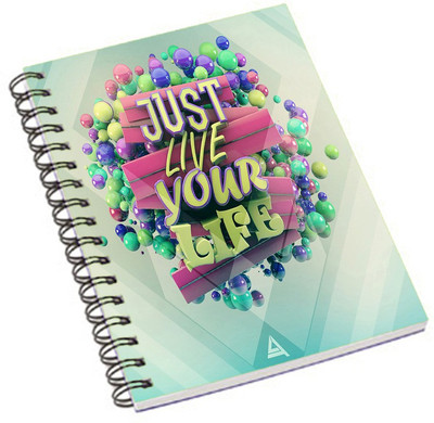 

Shopmania A5 Notebook(DESIGNER PRINTED NOTEBOOK, Multicolor)