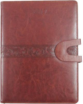 

Gathbandhan Regular Diary(2017, Brown)