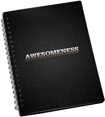 Rangeele Inkers A5 Notebook(Awesomeness, Multicolor)
