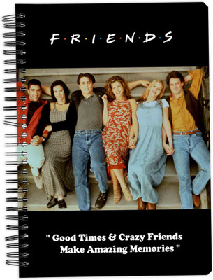 

MC SID RAZZ A5 Notebook(Friends - Crazy Friends, Multicolor)