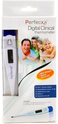 

Perfecxa DT 012 Digital Thermometer Rigid Thermometer(White)