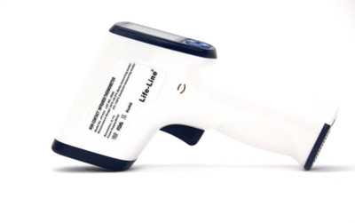 

Lifeline Non Contact Infrared LLMD074 Thermometer(White)