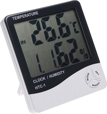 Dealcrox AT-135 Hygrometer Thermometer(Black)