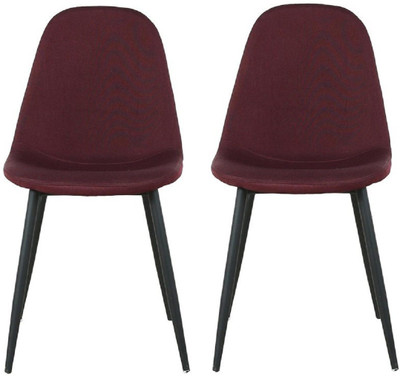 Parin Metal Dining Chair(Set of 2, Finish Color - purple)