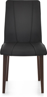 

@home by Nilkamal Symphony Metal Dining Chair(Set of 1, Finish Color - Walnut)