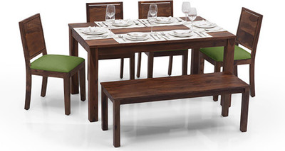 

Urban Ladder Oribi Solid Wood Dining Chair(Set of 2, Finish Color - Teak)