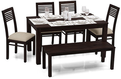 

Urban Ladder Zella Solid Wood Dining Chair(Set of 2, Finish Color - Mahogany)