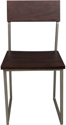

Peachtree Solid Wood Dining Chair(Set of 01, Finish Color - Dark Walnut)