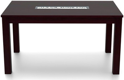 

Urban Ladder Brighton - Capra Solid Wood 6 Seater Dining Set(Finish Color - Mahogany)