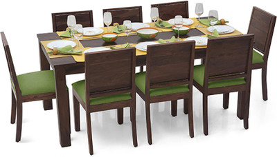 

Urban Ladder Arabia XL - Oribi Solid Wood 8 Seater Dining Set(Finish Color - Mahogany)