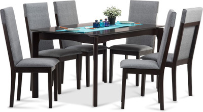 35 OFF on Durian GRANGER Engineered Wood 6 Seater Dining Set