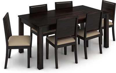 

Urban Ladder Arabia XL Storage - Oribi Solid Wood 6 Seater Dining Set(Finish Color - Mahogany)