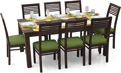 

Urban Ladder Arabia XL - Zella Solid Wood 8 Seater Dining Set(Finish Color - Mahogany)