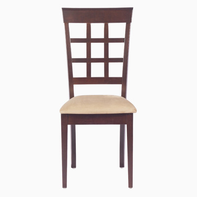

Godrej Interio LISA PLUS DINING CHAIR Solid Wood Dining Chair(Set of 2, Finish Color - Indian Mahogany)