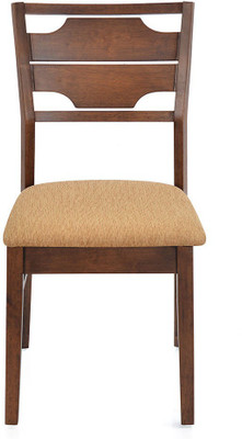 @Home by nilkamal Olenna Solid Wood Dining Chair(Set of 1, Finish Color - Walnut)