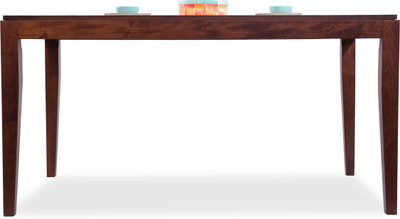 

Durian Carribean Solid Wood 6 Seater Dining Table(Finish Color - Rosewood)