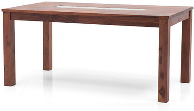 

Urban Ladder Brighton Large Solid Wood 6 Seater Dining Table(Finish Color - Teak)