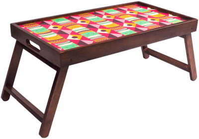

Chumbak Solid Wood 1 Seater Dining Table(Finish Color - Red)