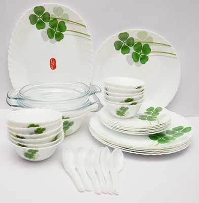 

Laopala Dual Harmony Pack of 35 Dinner Set(Ceramic)
