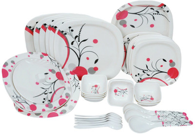 

La Lady Store Pack of 40 Dinner Set(Melamine)
