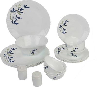 

Laopala silken charm Pack of 35 Dinner Set(Opalware)