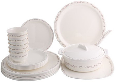 

Borosil Verona Milano Pack of 35 Dinner Set(Melamine)