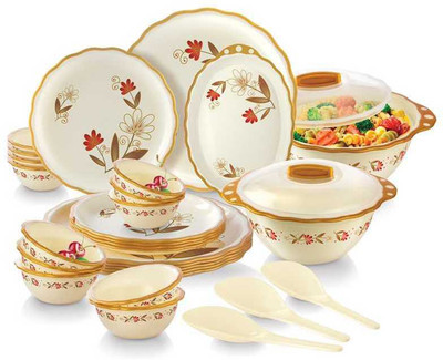 

Joyo HOMESHOP52 Pack of 32 Dinner Set(PP (Polypropylene))