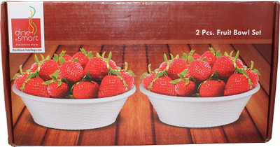 

DineSmart Bowl Set Pack of 2 Dinner Set(Melamine)