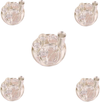 

G S Museum Pack of 45 Dinner Set(Silver Plated)