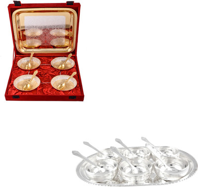 

G S Museum Pack of 22 Dinner Set(Silver Plated)