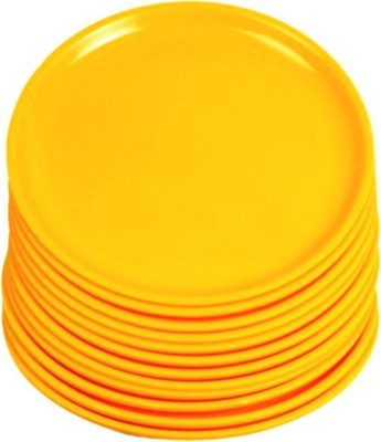 

anand dinner plate set Pack of 12 Dinner Set(Plastic)