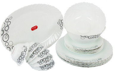 18% OFF on Laopala Diva Pack of 21 Dinner Set(Glass) 18% OFF on Laopala Diva Pack of 21 Dinner Set(Glass)