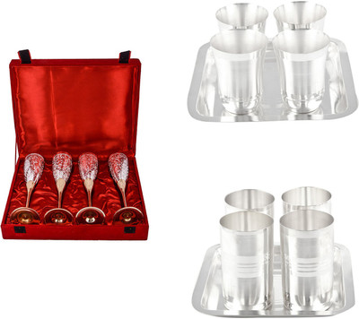 

G S Museum Pack of 14 Dinner Set(Silver Plated)