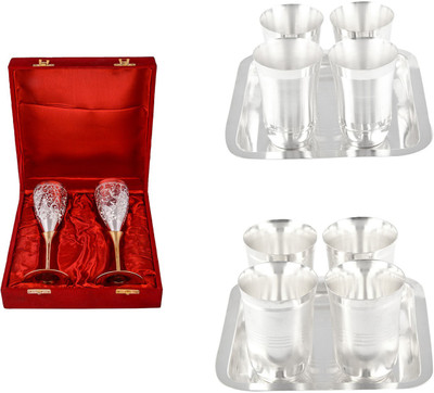 

G S Museum Pack of 12 Dinner Set(Silver Plated)