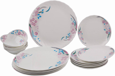 

BP Bharat Pack of 18 Dinner Set(Bone China)