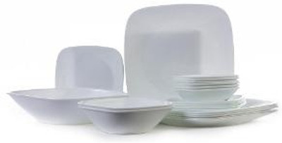 

CORELLE Pack of 21 Dinner Set(Opalware)