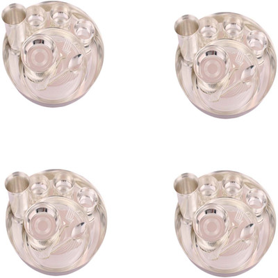 

G S Museum Pack of 36 Dinner Set(Silver Plated)