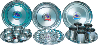 

Life Line Services Pack of 36 Dinner Set(Stainless Steel)