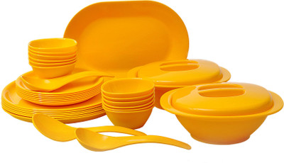 

Incrizma Pack of 32 Dinner Set(PP (Polypropylene))