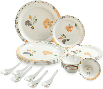 

birdy Pack of 24 Dinner Set(Melamine)